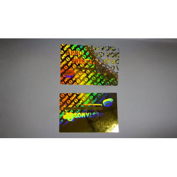Yongsheng anti-counterfeiting custom VOID hologram tamper evident seal labels security packaging stickers